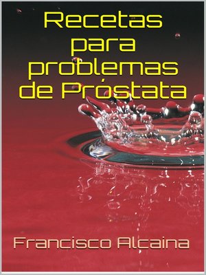 cover image of Recetas para Problemas de Próstata